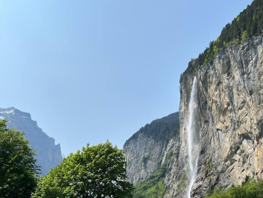 Chalet Maithili Lauterbrunnen -152-Year-Old Majestic Chalet Exterior foto