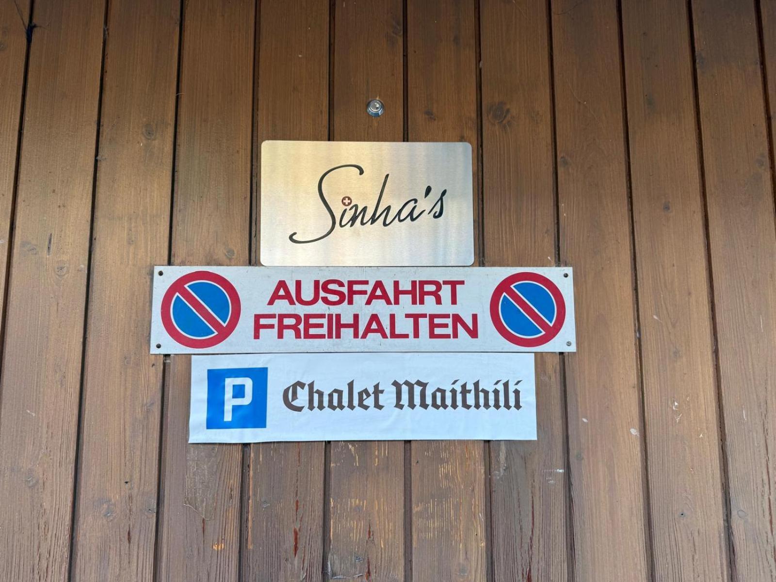 Chalet Maithili Lauterbrunnen -152-Year-Old Majestic Chalet Exterior foto